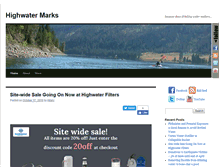 Tablet Screenshot of blog.highwaterfilters.com